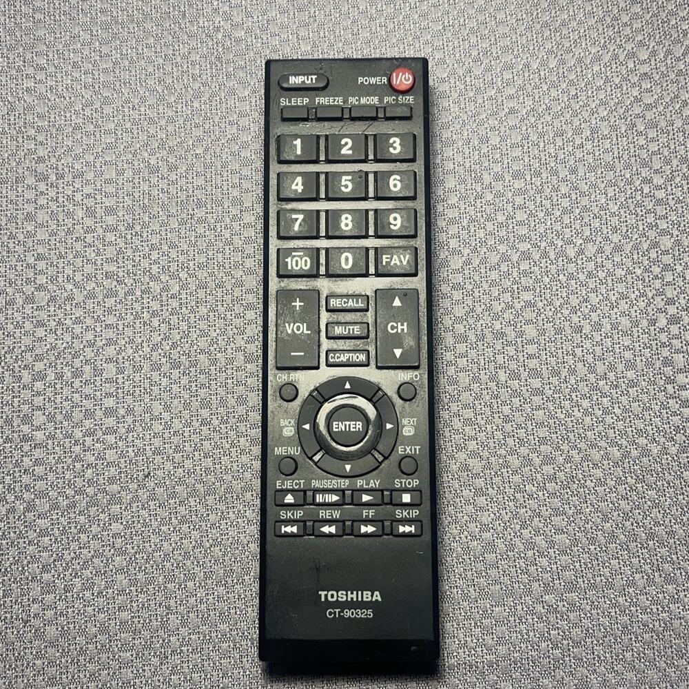 TOSHIBA Remote Control CT-90325 - Used, - Genuine - Tested